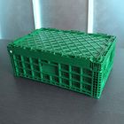 フルーツ野菜のための緑のプラスチック貯蔵の木枠600x400x220cm