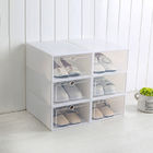 Moistureproof靴の貯蔵のオルガナイザー、取り外し可能で積み重ね可能なプラスチック靴の貯蔵